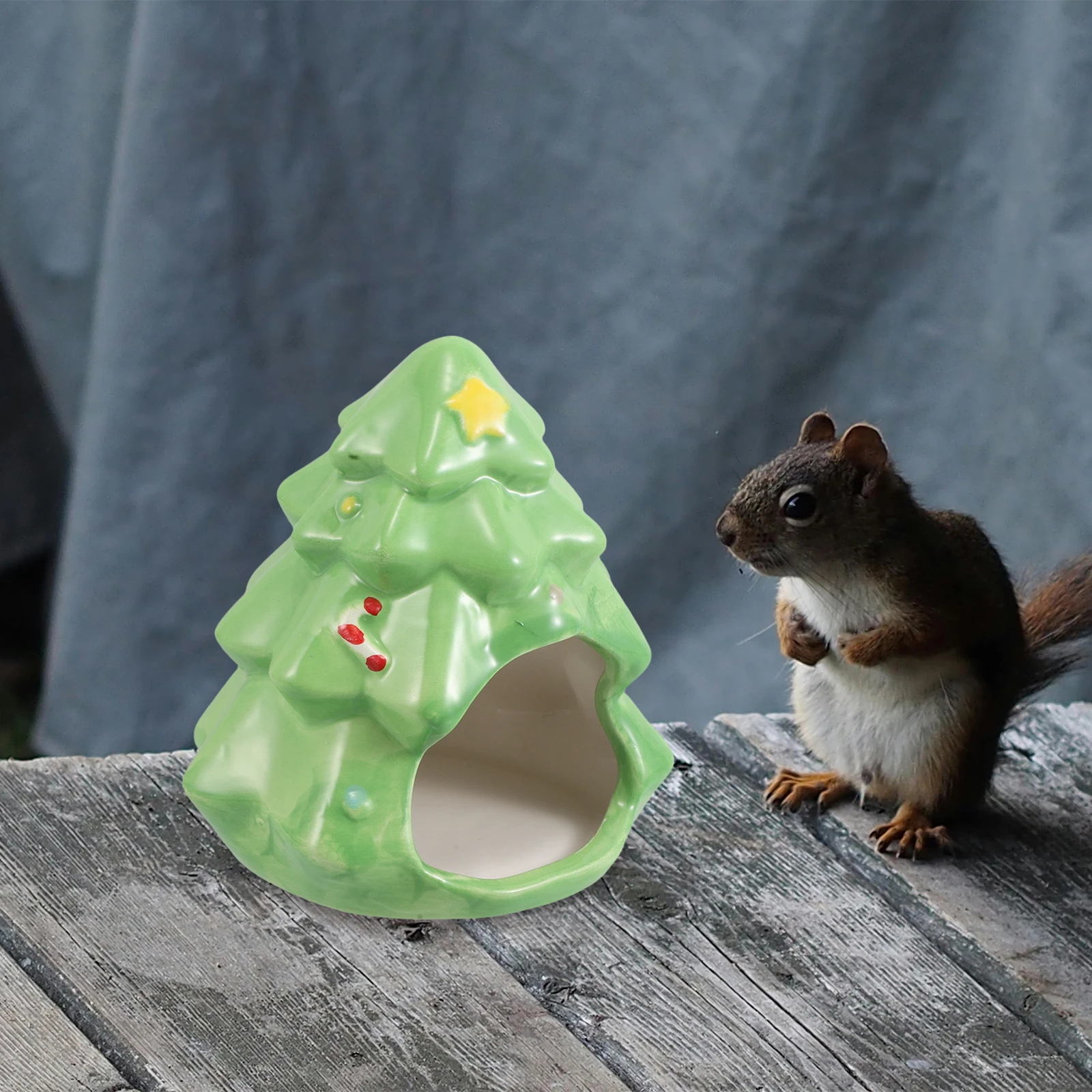 Pet Summer House Cartoon Shape Hamster Ceramic Christmas Chinchilla Gerbil Cave Mini Hut Hideout
Pet Summer House Cartoon Shape Hamster Ceramic Christmas Chinchilla Gerbil Cave Mini Hut Hideout