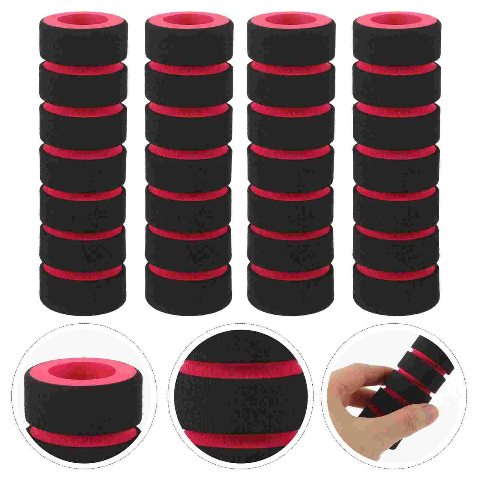 2 Pairs Red Anti Breathable Kayak Handle Covers For Canoe Accessories Colored Sponge grips
2 Pairs Red Anti Breathable Kayak Handle Covers For Canoe Accessories Colored Sponge grips