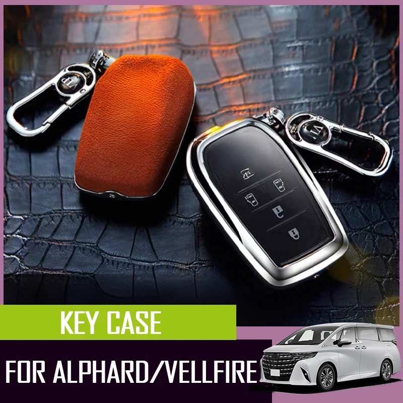 Key Bag Flip Suede Car Key Case Accessories Modification For Toyota Alphard 40 Series Vellfire
Key Bag Flip Suede Car Key Case Accessories Modification For Toyota Alphard 40 Series Vellfire