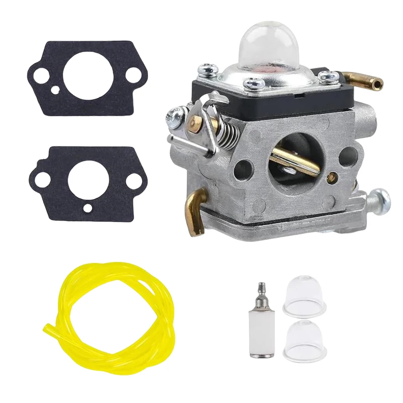Комплект карбюратора для 122HD45 и 122HD60 заменяет 523012401 и для 596658301 улучшенную эффективность двигателя
Комплект карбюратора для 122HD45 и 122HD60 заменяет 523012401 и для 596658301 улучшенную эффективность двигателя