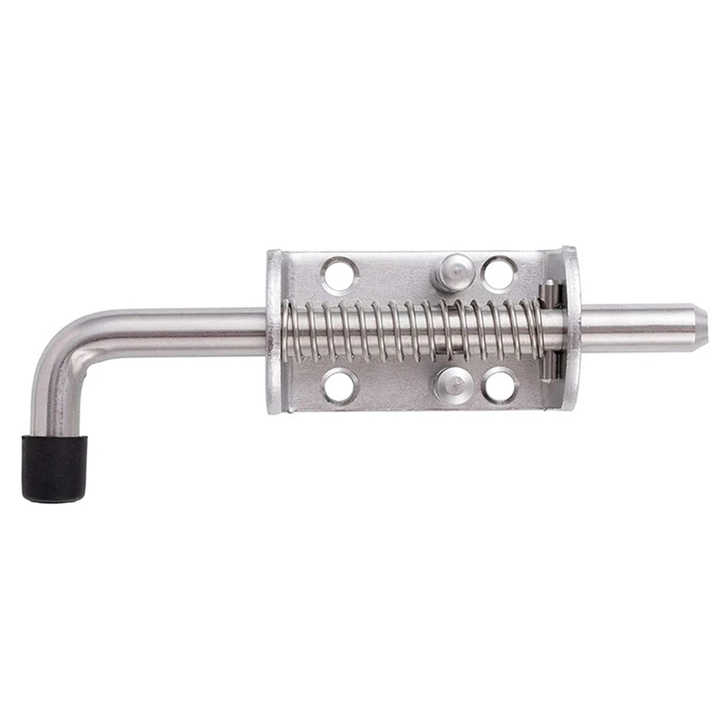 3Pcs 304 Stainless Steel 6.5Inch Spring Pin Latch Lock Assembly For Doors Cabinets And Utility Trailer Gate - Heavy Duty
3Pcs 304 Stainless Steel 6.5Inch Spring Pin Latch Lock Assembly For Doors Cabinets And Utility Trailer Gate - Heavy Duty