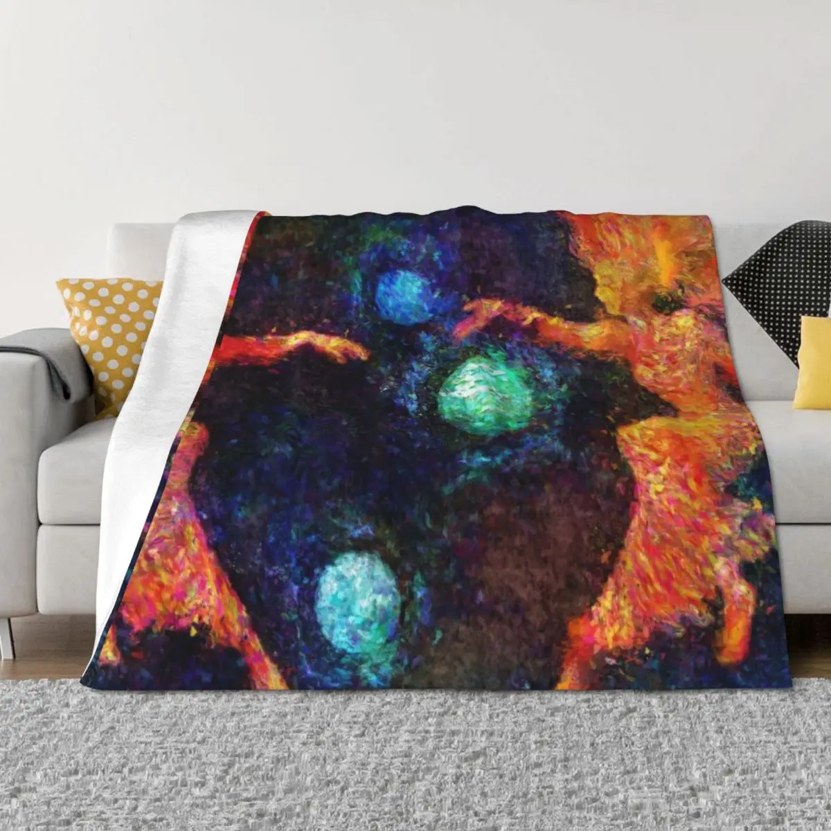 Phantasy Star II Title Screen Impressionist Painting Throw Blanket Soft Luxury Throw sofa bed Blankets
Phantasy Star II Title Screen Impressionist Painting Throw Blanket Soft Luxury Throw sofa bed Blankets