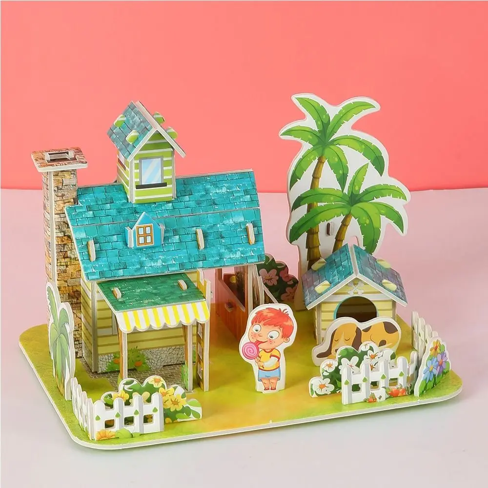 3D Puzzle Building 3D Puzzle Paper Jigsaw Assembly Building Blocks DIY House Model Puzzle Handmade DIY Paper Card Jigsaw
3D Puzzle Building 3D Puzzle Paper Jigsaw Assembly Building Blocks DIY House Model Puzzle Handmade DIY Paper Card Jigsaw