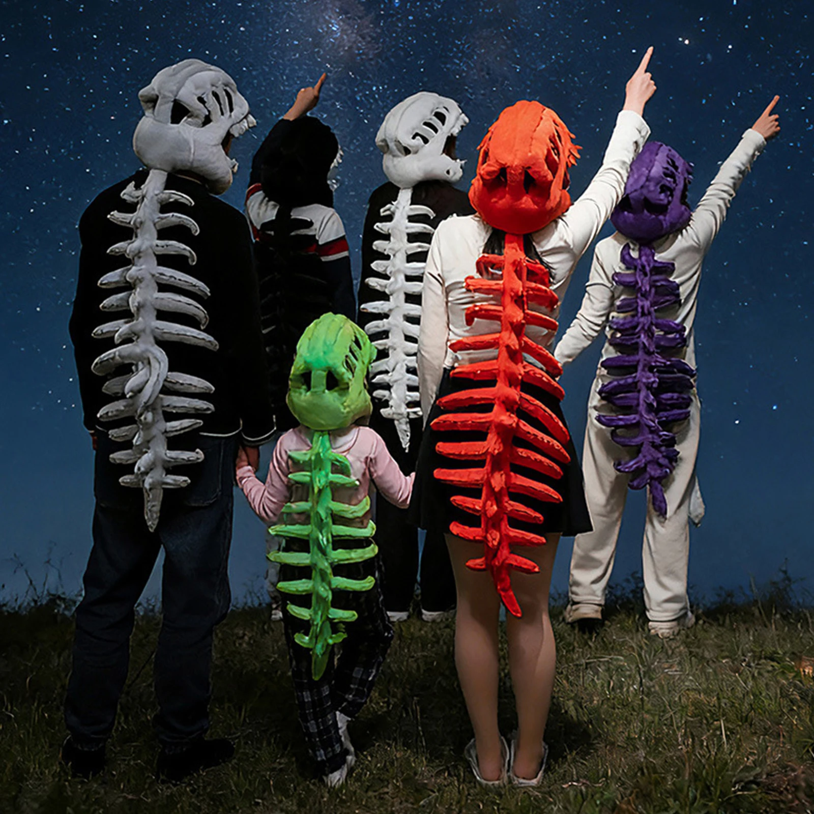 3D Plush Dino-saur Skeletons Costume Set Realistic Plush Dinosaur Hood Costume for Man Women Dress-Up Parties and Photos
3D Plush Dino-saur Skeletons Costume Set Realistic Plush Dinosaur Hood Costume for Man Women Dress-Up Parties and Photos