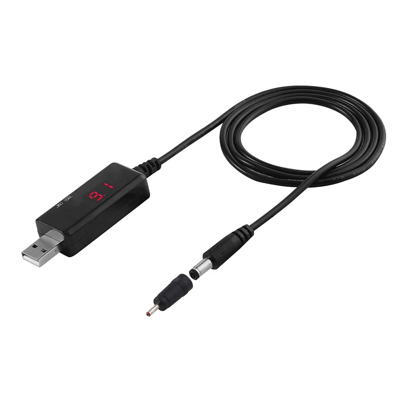 USB DC 5V to 9V 12V Power Cable for Route Charge WIFI Adapter Wire USB Boost Module Converter Via Powerbank USB-ABPS
USB DC 5V to 9V 12V Power Cable for Route Charge WIFI Adapter Wire USB Boost Module Converter Via Powerbank USB-ABPS