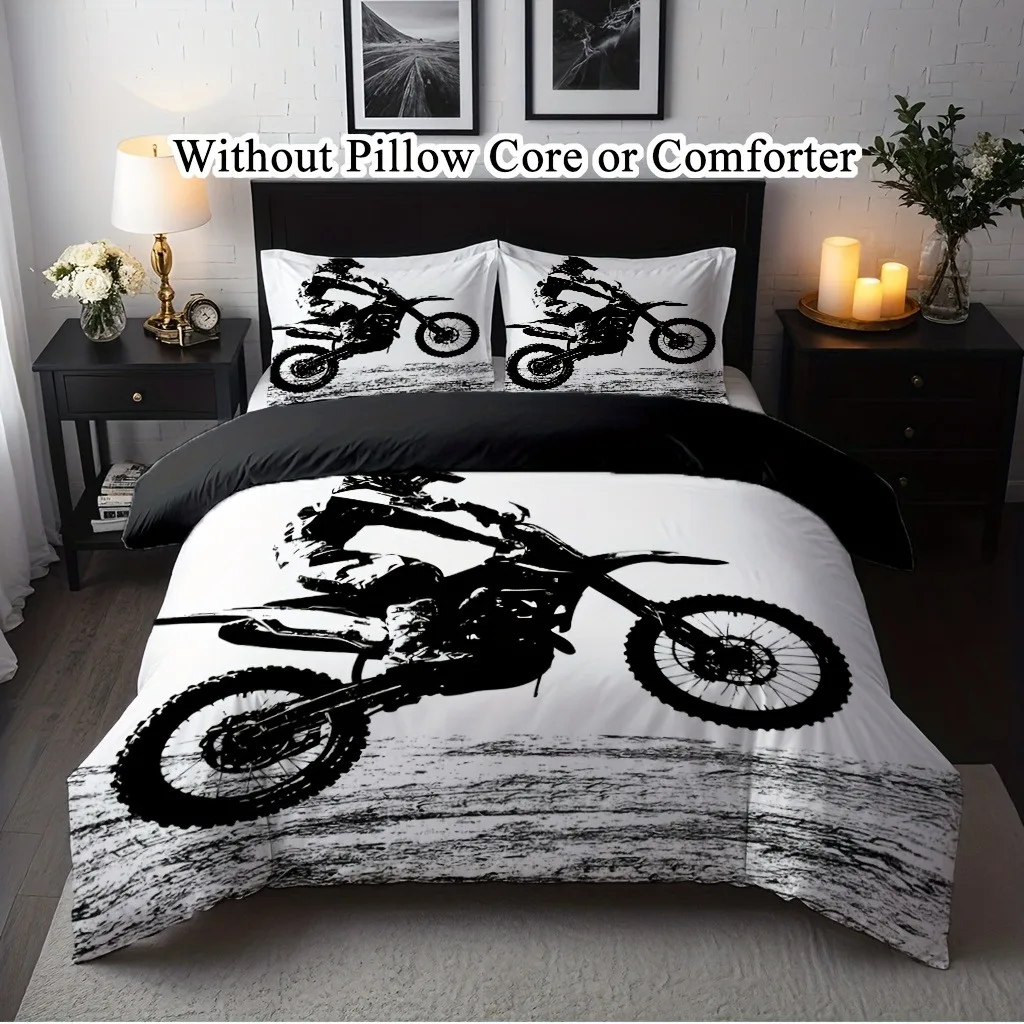 Cool Motorcycle Bedding Set 3D Printed Duvet Cover Set Soft Single Twin Size Home Decor Duvet Cover Set Birthday Gift For Boys
Cool Motorcycle Bedding Set 3D Printed Duvet Cover Set Soft Single Twin Size Home Decor Duvet Cover Set Birthday Gift For Boys