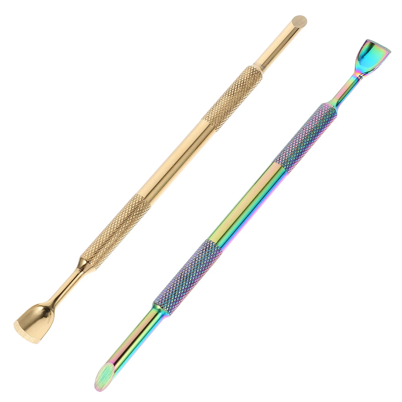 2Pcs Ergonomic Stainless Steel Cuticle Pusher Tool Dual-End Design for Easy Dead Skin Callus Removal Nail Polish Prep
2Pcs Ergonomic Stainless Steel Cuticle Pusher Tool Dual-End Design for Easy Dead Skin Callus Removal Nail Polish Prep