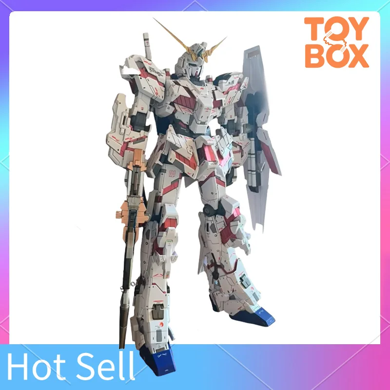 Подлинная сборная фигурка Bandai, модель Hg Astray Red Frame Hg Unicorn 1/144, игрушка-меха ручной работы, украшение для рабочего стола, подарок-сюрприз
Подлинная сборная фигурка Bandai, модель Hg Astray Red Frame Hg Unicorn 1/144, игрушка-меха ручной работы, украшение для рабочего стола, подарок-сюрприз