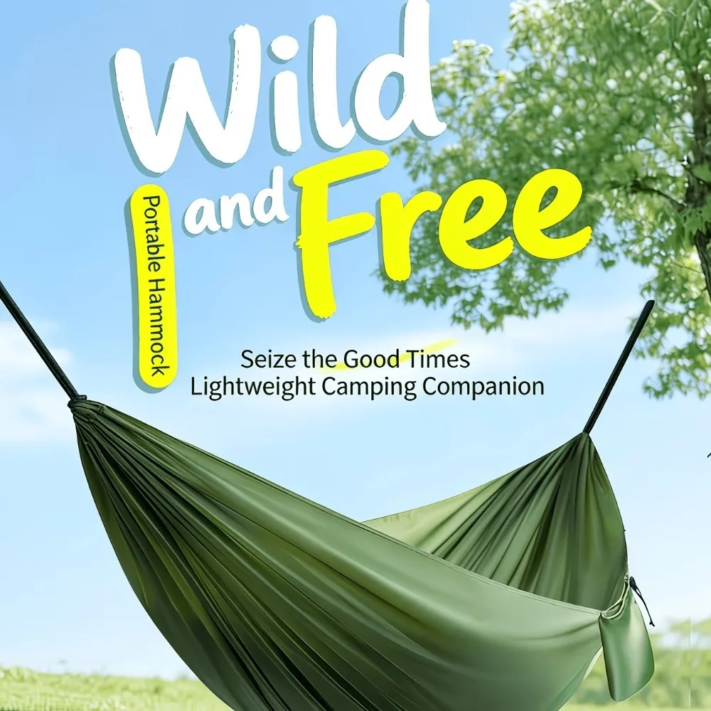 Camping Hammock Portable Lightweight Hammock with Storage Bag & Ropes for Backpacking Hiking Travel Outdoor Camping Gear
Camping Hammock Portable Lightweight Hammock with Storage Bag & Ropes for Backpacking Hiking Travel Outdoor Camping Gear