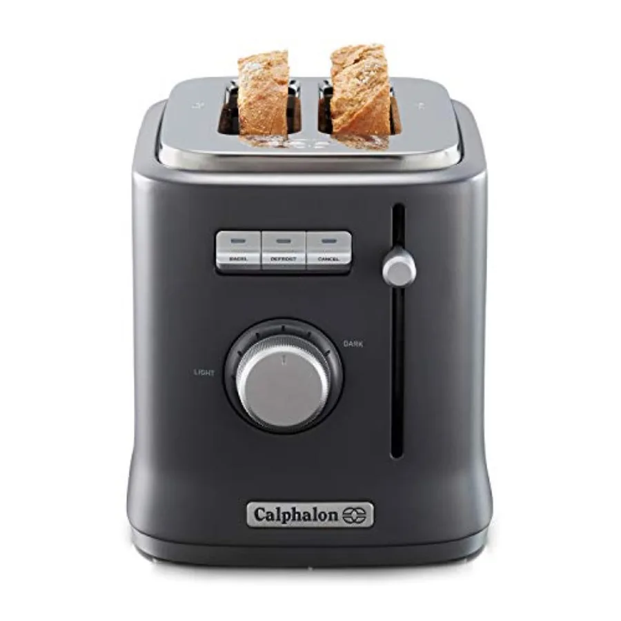 2-Slice Toaster Precision Control with 6 Shade Settings and Extra Wide Slots Stainless Steel
2-Slice Toaster Precision Control with 6 Shade Settings and Extra Wide Slots Stainless Steel