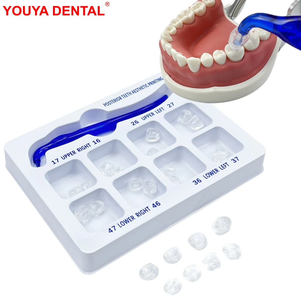 Стоматологический комплект для задних зубов, эстетический набор для лечения света, композитное восстановление, наполнитель, смола, изменение формы, формы для печати
Стоматологический комплект для задних зубов, эстетический набор для лечения света, композитное восстановление, наполнитель, смола, изменение формы, формы для печати
