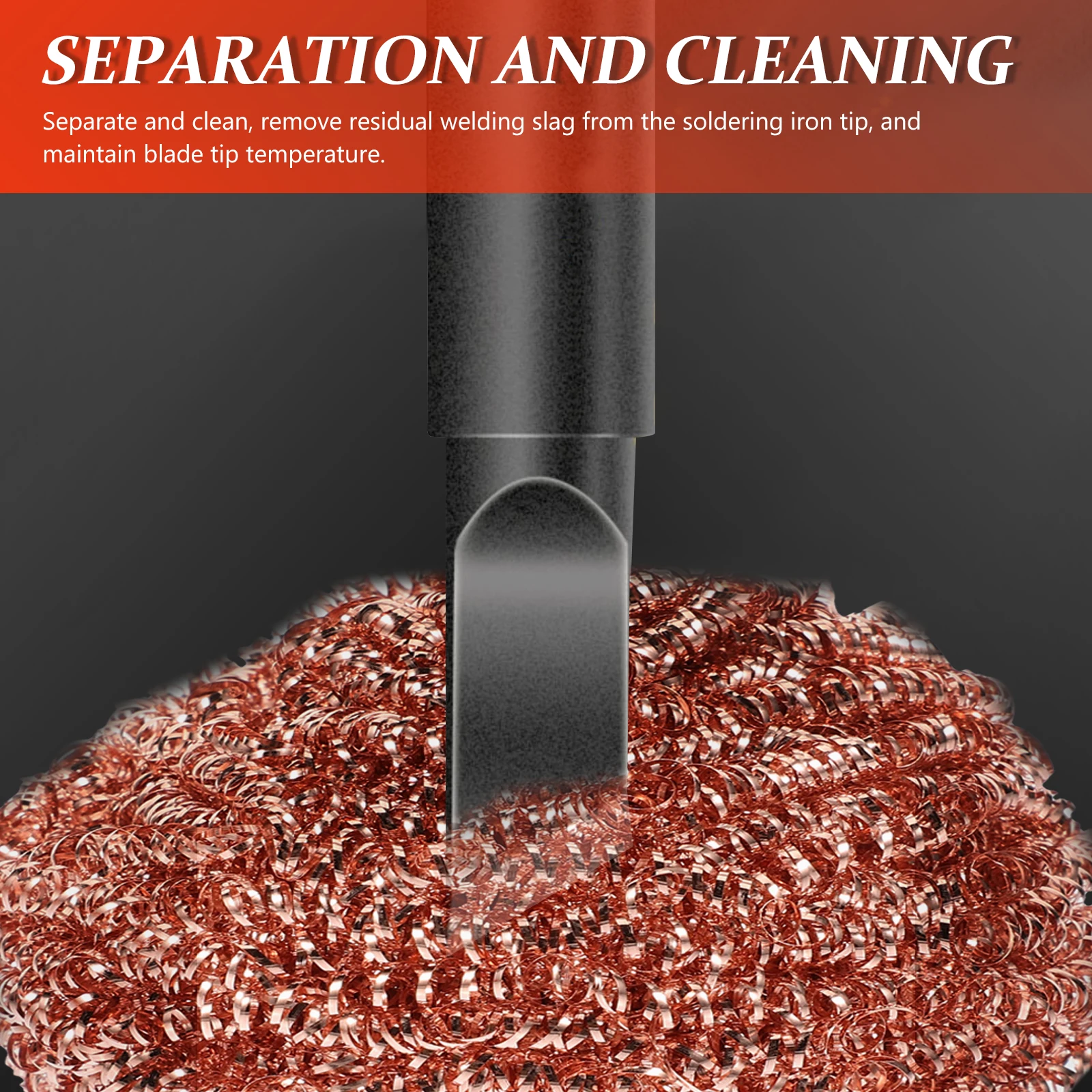 10 pcs Copper Cleaning Balls for Soldering Tips Premium Material Efficient No Water Dry Soldering Iron Cleaner Metal Ball
10 pcs Copper Cleaning Balls for Soldering Tips Premium Material Efficient No Water Dry Soldering Iron Cleaner Metal Ball