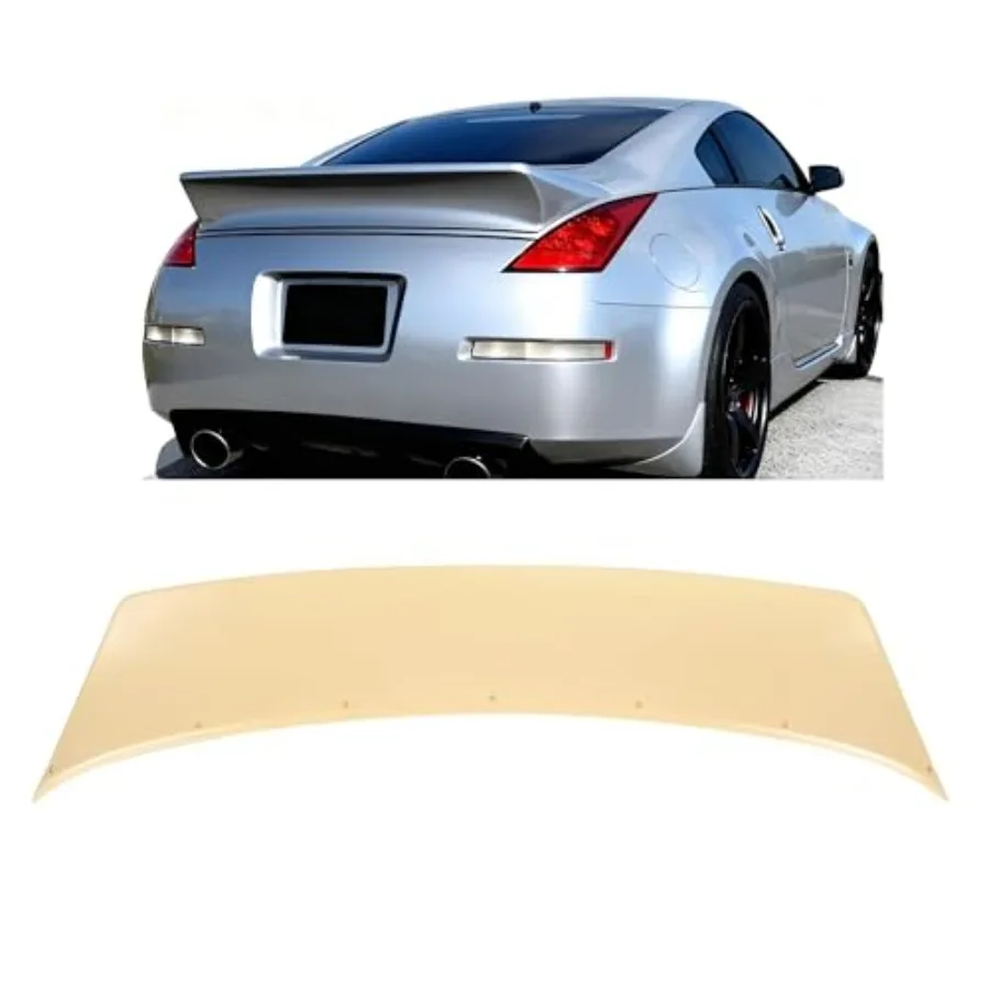 Спойлер на багажник, совместимый с Nissan 350Z Z33 2003-2008 годов, 2-дверный, V-образный, заднее крыло, крышка багажника, АБС-пластик
Спойлер на багажник, совместимый с Nissan 350Z Z33 2003-2008 годов, 2-дверный, V-образный, заднее крыло, крышка багажника, АБС-пластик