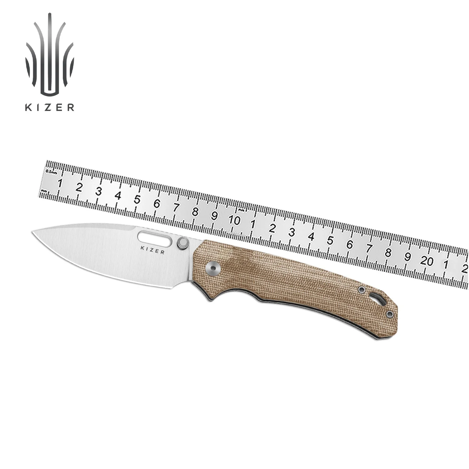 Kizer Folding Outposter V3802BDA1/BDA2 Norplex UltreX™ Micarta/vortex pattern micarta Handle With Nitro-V Steel Blade
Kizer Folding Outposter V3802BDA1/BDA2 Norplex UltreX™ Micarta/vortex pattern micarta Handle With Nitro-V Steel Blade