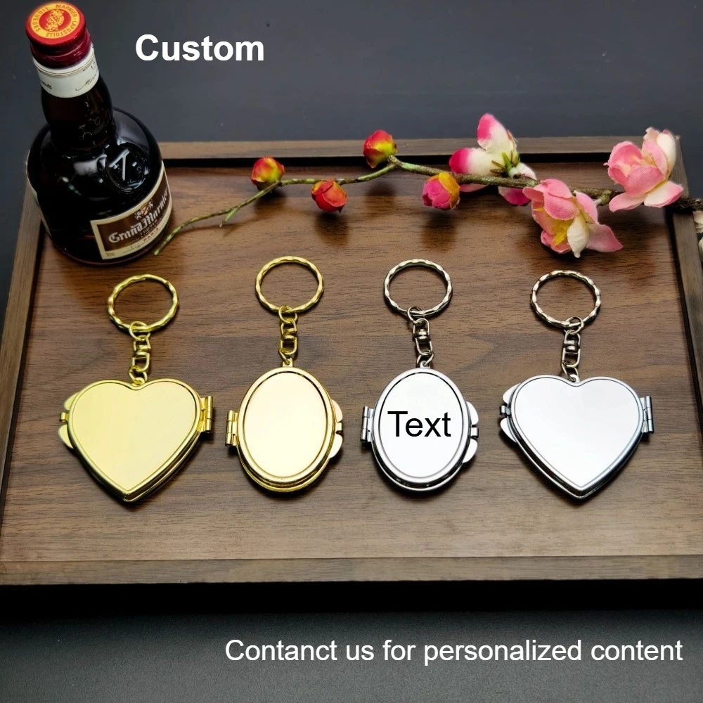 Customized DIY Keychain Creative Portable Double Sided Small Mirror Love Shape Ellipse Keyring Accessory Pendant Wholesale
Customized DIY Keychain Creative Portable Double Sided Small Mirror Love Shape Ellipse Keyring Accessory Pendant Wholesale