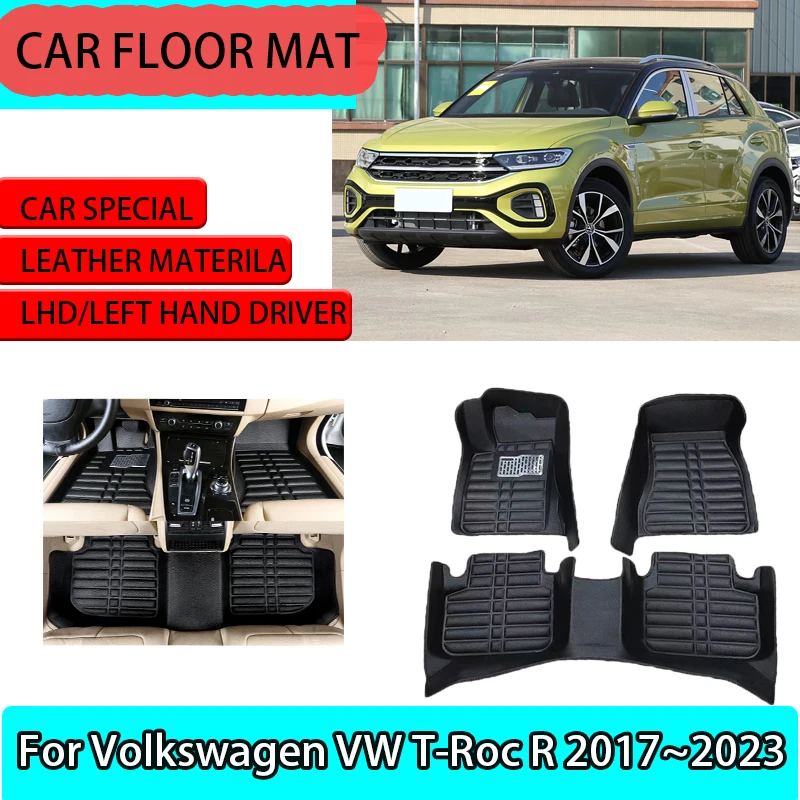 Для Volkswagen VW T-Roc R R-Line A11 D11 2017 ~ 2023 автомобильный напольный коврик против грязи, подкладка для ног, водонепроницаемый коврик, аксессуары на заказ
Для Volkswagen VW T-Roc R R-Line A11 D11 2017 ~ 2023 автомобильный напольный коврик против грязи, подкладка для ног, водонепроницаемый коврик, аксессуары на заказ