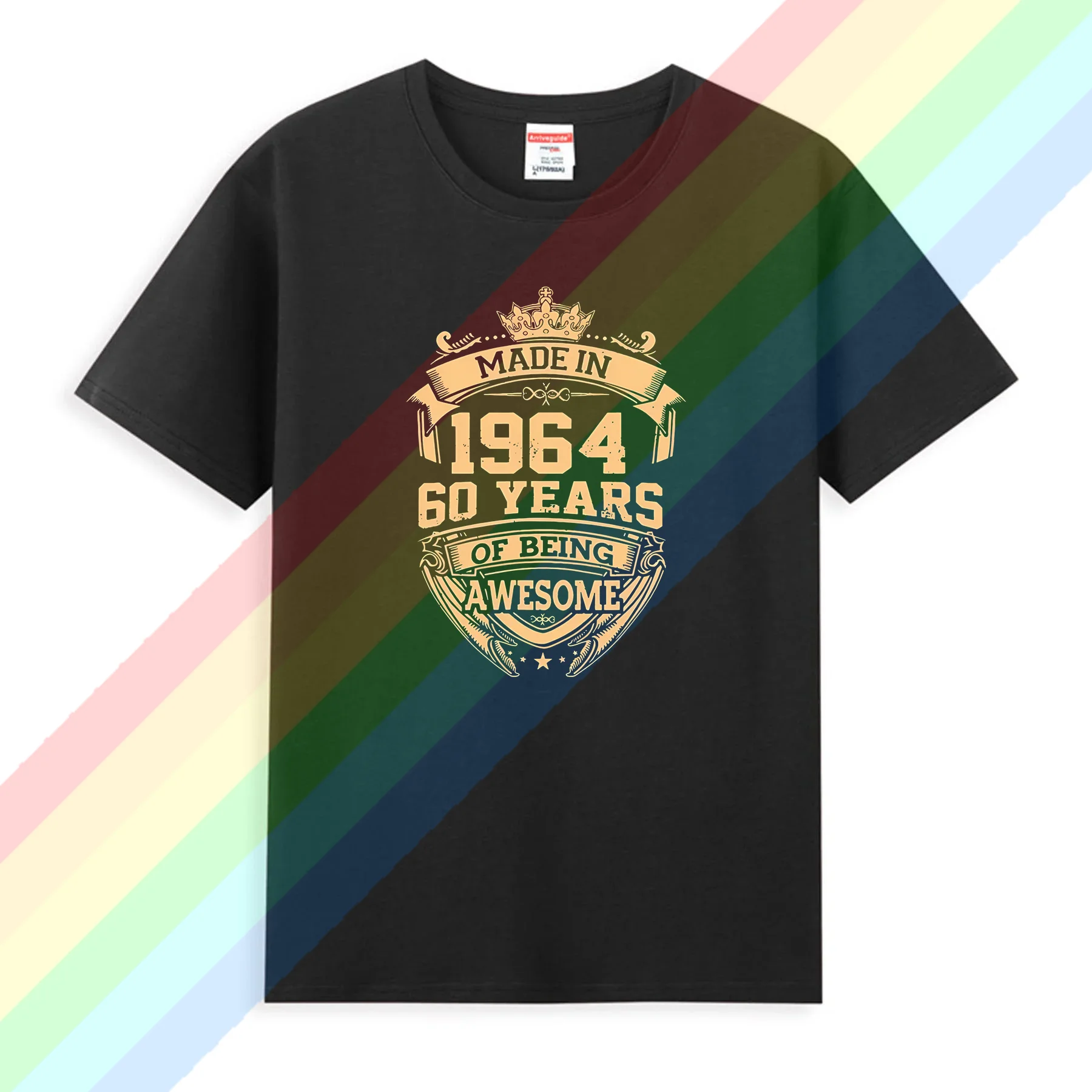 Men Women Birthday Anniversary Funny T-shirts Made in 1964 60th 60 Years Old Vintage Cotton T Shirt Gift Short Sleeve Tee Tops
Men Women Birthday Anniversary Funny T-shirts Made in 1964 60th 60 Years Old Vintage Cotton T Shirt Gift Short Sleeve Tee Tops