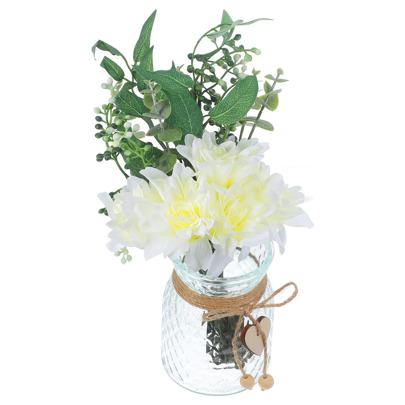 1 set 1 Set Artificial Arrangement With Vase Realisticbouquet Decoration Fake Flowers For Wedding Home Decor Simulated Flowers
1 set 1 Set Artificial Arrangement With Vase Realisticbouquet Decoration Fake Flowers For Wedding Home Decor Simulated Flowers