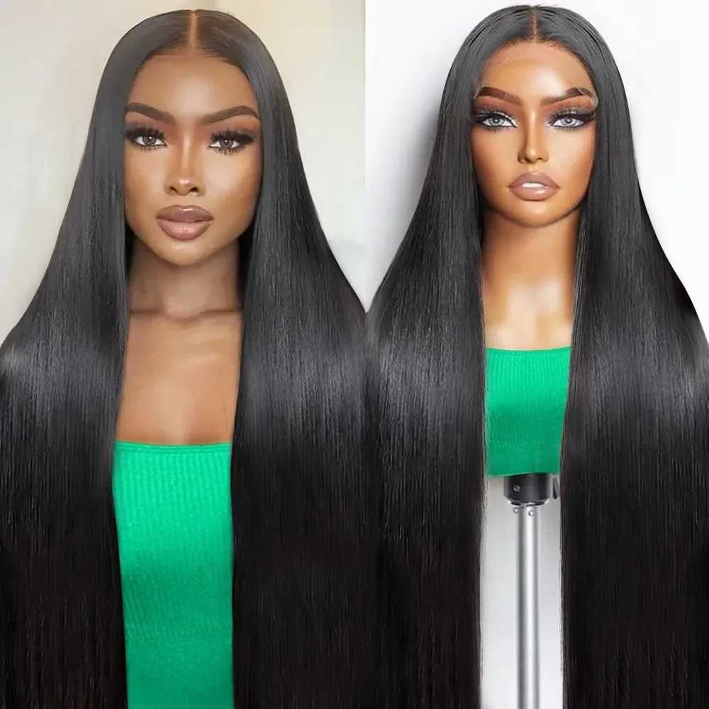 HD Transparent 360 Lace Frontal Wig 5x5 Glueless Wig Straight 13x6 Full Frontal Lace Human Hair Wigs For Black Women30 38Inches
HD Transparent 360 Lace Frontal Wig 5x5 Glueless Wig Straight 13x6 Full Frontal Lace Human Hair Wigs For Black Women30 38Inches