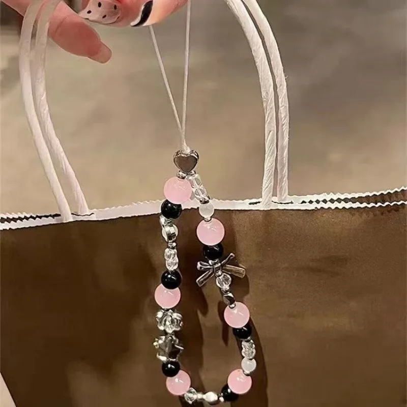 Lovely Flower Heart & Star Beaded Phone Chain, Universal Lanyard Pendant Jewelry for iPhone 16, Samsung and Most Phones
Lovely Flower Heart & Star Beaded Phone Chain, Universal Lanyard Pendant Jewelry for iPhone 16, Samsung and Most Phones