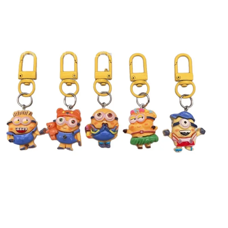 5Pcs Minionsed Cute Cartoon Keychains Versatile Mini Backpack Charms Sweet Girly Style Best Friend Couple Matching Gifts
5Pcs Minionsed Cute Cartoon Keychains Versatile Mini Backpack Charms Sweet Girly Style Best Friend Couple Matching Gifts