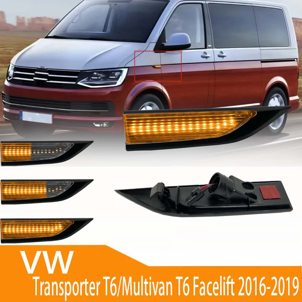 Светодиодный динамический боковой габаритный фонарь с прозрачными линзами, янтарный светодиодный последовательный мигающий фонарь для VW Transporter T6 Multivan 2016-2019
Светодиодный динамический боковой габаритный фонарь с прозрачными линзами, янтарный светодиодный последовательный мигающий фонарь для VW Transporter T6 Multivan 2016-2019