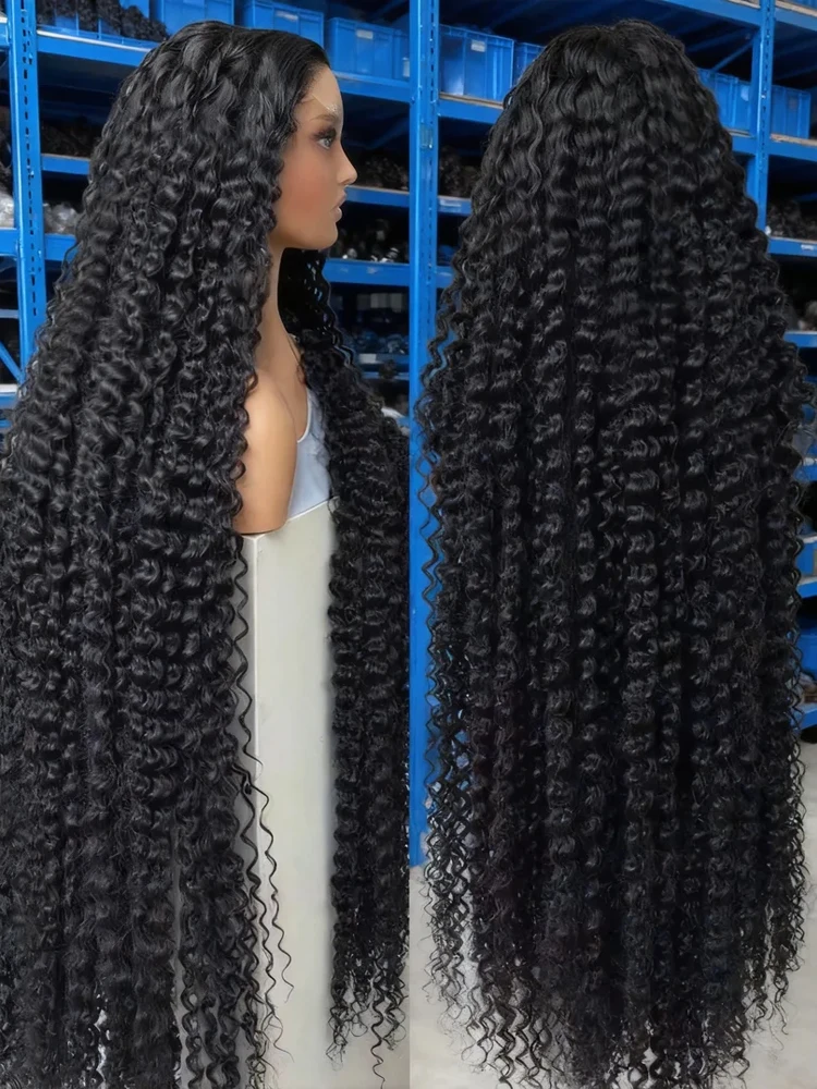 Brazilian Real Virgin Hair 40 42 Inch Jerry Curly Lace Front Human Hair Wigs For Women 300% High Density Water Wave Human Hair Wigs HD Transparent 13x6 13x4 Deep Wave Lace Frontal Wig Wet and Wavy Frontal Wigs Preplucked Hairline Bleached Knots
Brazilian Real Virgin Hair 40 42 Inch Jerry Curly Lace Front Human Hair Wigs For Women 300% High Density Water Wave Human Hair Wigs HD Transparent 13x6 13x4 Deep Wave Lace Frontal Wig Wet and Wavy Frontal Wigs Preplucked Hairline Bleached Knots