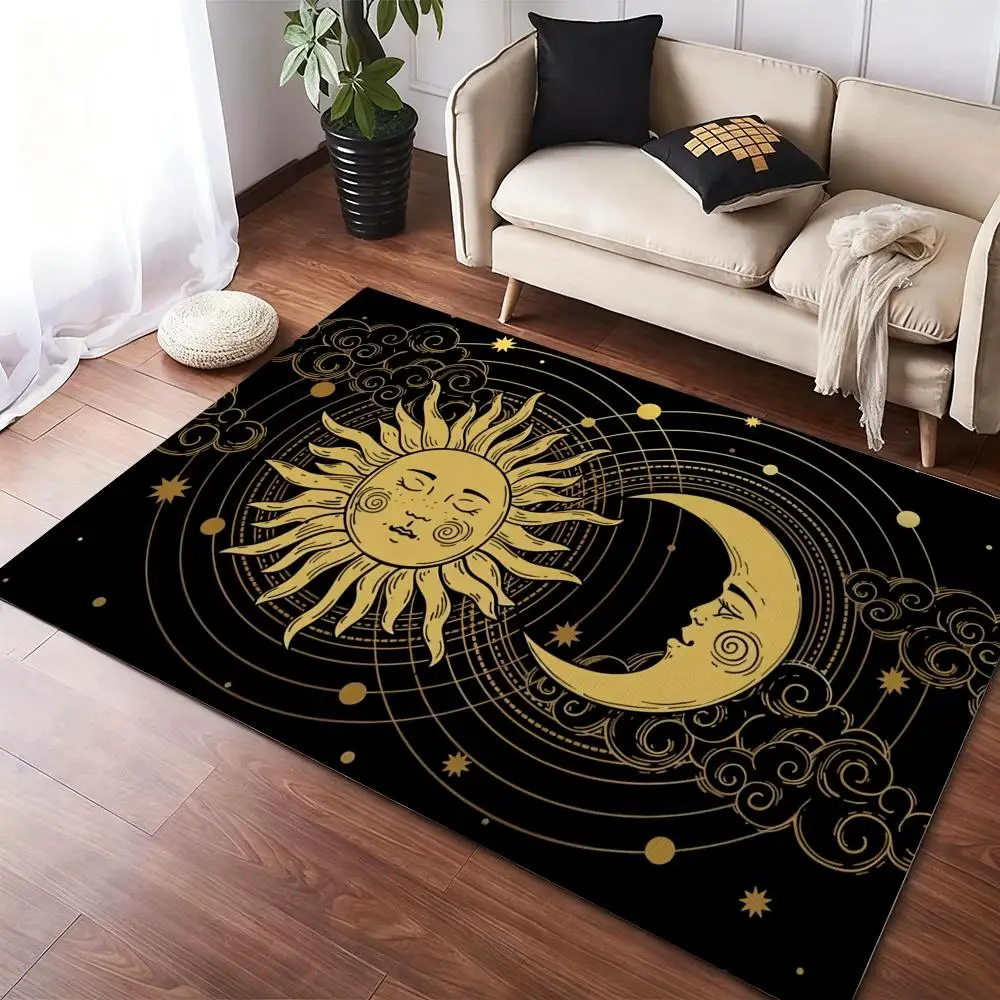 Moon and Sun Floor Large Carpet Rug for Home Living Room Bedroom Sofa Doormat Decor Kids Play Area Rug Carpet Non-slip Floor Mat
Moon and Sun Floor Large Carpet Rug for Home Living Room Bedroom Sofa Doormat Decor Kids Play Area Rug Carpet Non-slip Floor Mat