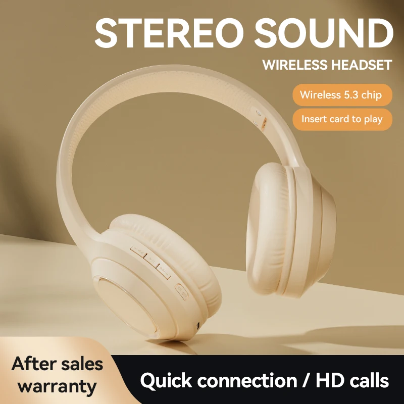 Headset High-Color Full Package Ear Gaming Foldable Plug-In Headset Bluetooth-Compatible Headphone
Headset High-Color Full Package Ear Gaming Foldable Plug-In Headset Bluetooth-Compatible Headphone
