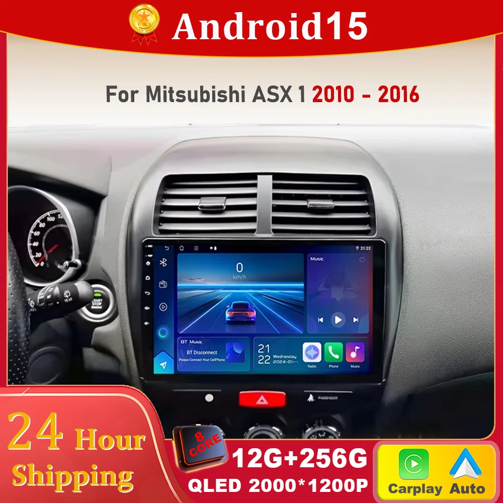 Android 15 For Mitsubishi ASX 1 2010-2016 2K QLED Stereo Car Radio Multimedia Video Player GPS AI Voice CarPlay Head Unit 4G DSP
Android 15 For Mitsubishi ASX 1 2010-2016 2K QLED Stereo Car Radio Multimedia Video Player GPS AI Voice CarPlay Head Unit 4G DSP