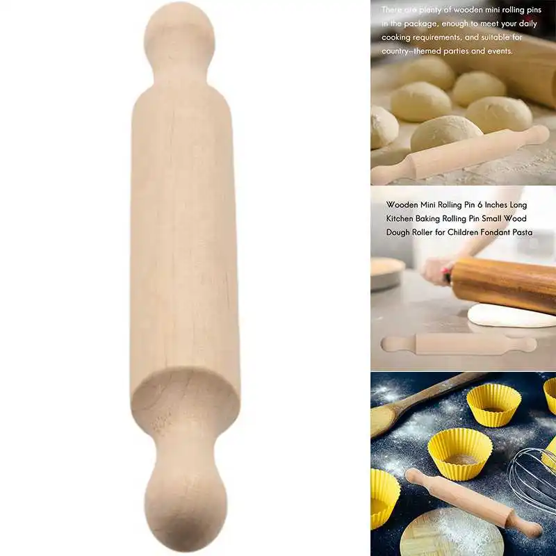 20 Pieces Wooden Mini Rolling Pin Kitchen Baking Rolling Pin Small Wood Dough Roller For Children Fondant
20 Pieces Wooden Mini Rolling Pin Kitchen Baking Rolling Pin Small Wood Dough Roller For Children Fondant