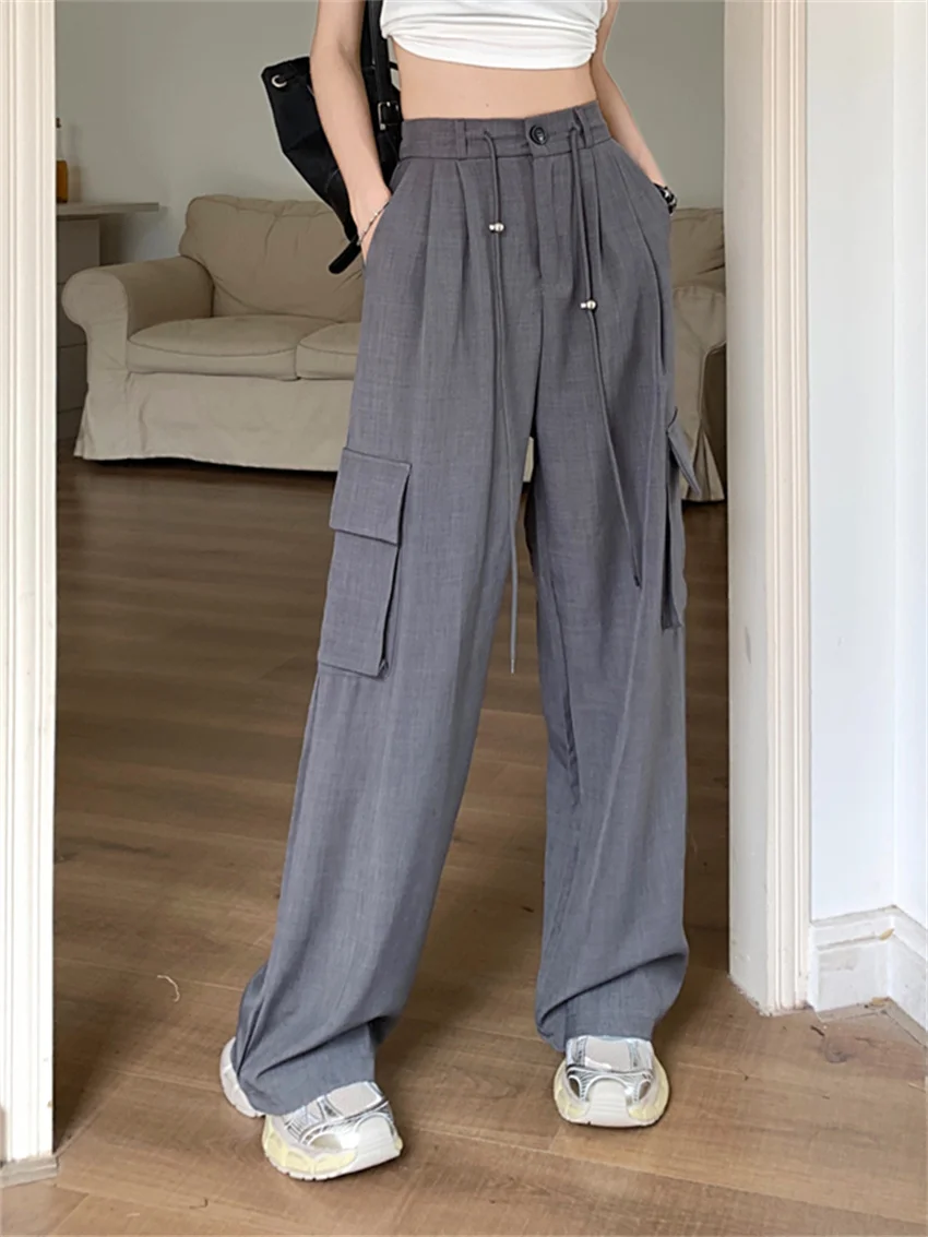 Alien Kitty High Waist Pants OL Wide Leg Autumn Chic Loose Straight Solid New All Match Office Lady Daily Slim Work Wear Sports
Alien Kitty High Waist Pants OL Wide Leg Autumn Chic Loose Straight Solid New All Match Office Lady Daily Slim Work Wear Sports