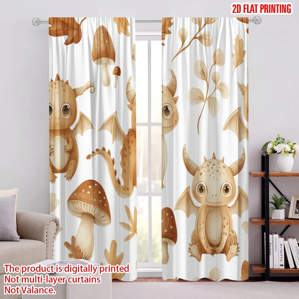 2D flat printing 2pcs Party Curtains Cute Dragon Autumn Leaves Digital Printed Polyester Drapes Party Decorations Use for
2D flat printing 2pcs Party Curtains Cute Dragon Autumn Leaves Digital Printed Polyester Drapes Party Decorations Use for