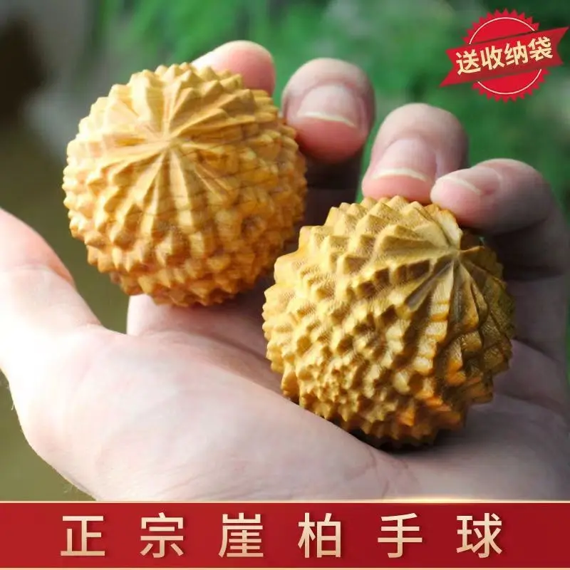 Authentic Taihang Cypress Wooden Handball, material, health massage , fitness ball for middle-aged and elderly, gift fo
Authentic Taihang Cypress Wooden Handball, material, health massage , fitness ball for middle-aged and elderly, gift fo