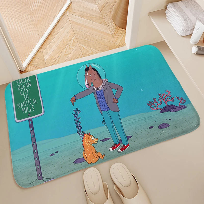 Living Room Bath Rug A-Bojack A-Horseman Children's Bedroom Carpet for Home Entrance Floor Mats Front Door Home Decorations
Living Room Bath Rug A-Bojack A-Horseman Children's Bedroom Carpet for Home Entrance Floor Mats Front Door Home Decorations