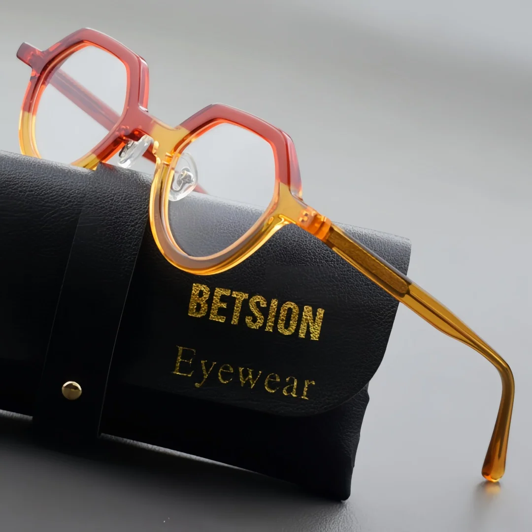 BETSION Fashion Acetate Eyeglass Frame Luxury Thick Spectacles Men Women Casual Eyewear Glasses Frame #76813
BETSION Fashion Acetate Eyeglass Frame Luxury Thick Spectacles Men Women Casual Eyewear Glasses Frame #76813