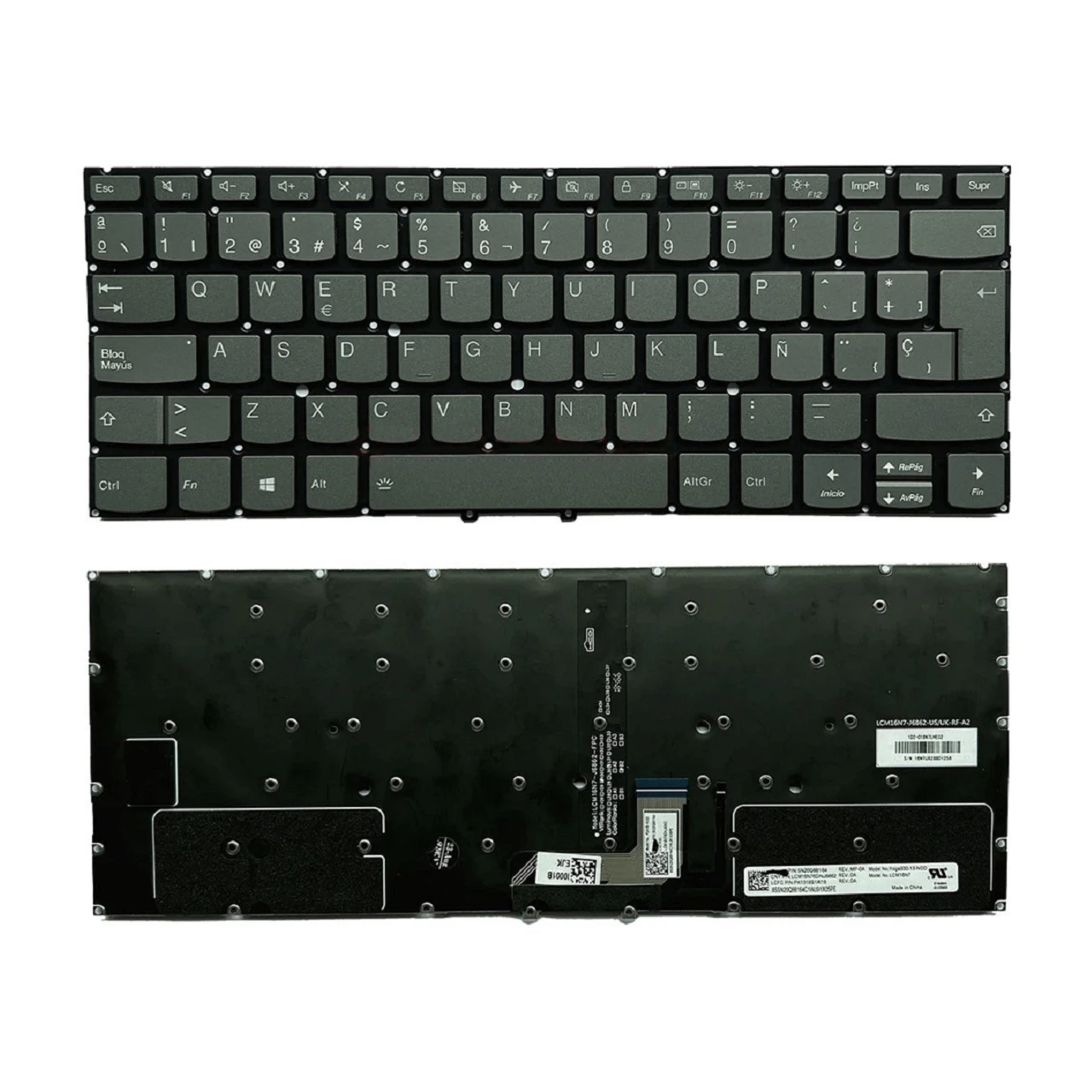Для Lenovo yoga C930-13 YOGA 7 pro-13IKB YOGA C930-13IKB PD4VB C930 Замена клавиатуры ноутбука испанская с подсветкой
Для Lenovo yoga C930-13 YOGA 7 pro-13IKB YOGA C930-13IKB PD4VB C930 Замена клавиатуры ноутбука испанская с подсветкой