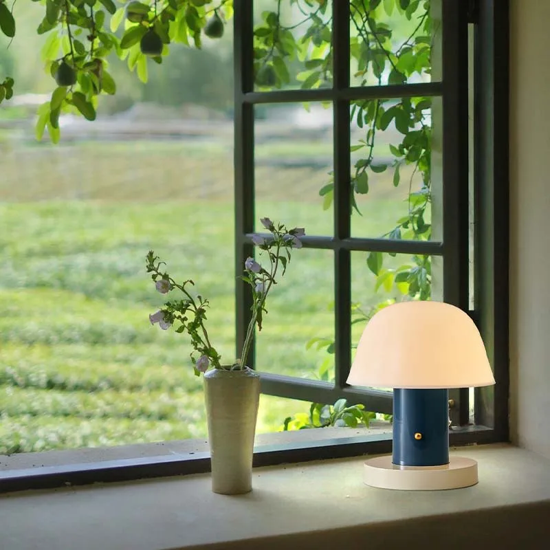 Nordic Mushroom Decor Lamp USB Rechargeable Dimmable Portable Atmosphere Night Light for Bedroom Reading Home Decor
Nordic Mushroom Decor Lamp USB Rechargeable Dimmable Portable Atmosphere Night Light for Bedroom Reading Home Decor
