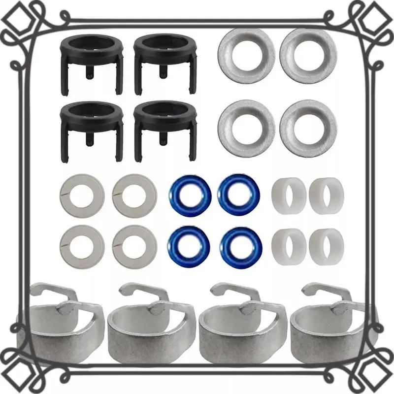 Q2-24Pcs/4Set Fuel Injector Nozzle O-Ring Seal Repair Kit 06H998907A For A4 Q5 VW Golf Jetta CC 1.8 2.0T 06J998 907A
Q2-24Pcs/4Set Fuel Injector Nozzle O-Ring Seal Repair Kit 06H998907A For A4 Q5 VW Golf Jetta CC 1.8 2.0T 06J998 907A