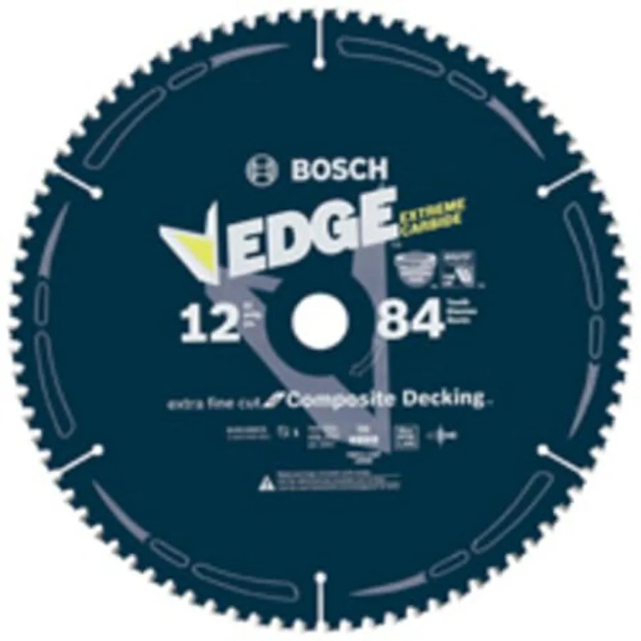 DCB1284CD 12 дюймов Диск пильный циркулярный с 84 зубьями для композитного настила
DCB1284CD 12 дюймов Диск пильный циркулярный с 84 зубьями для композитного настила