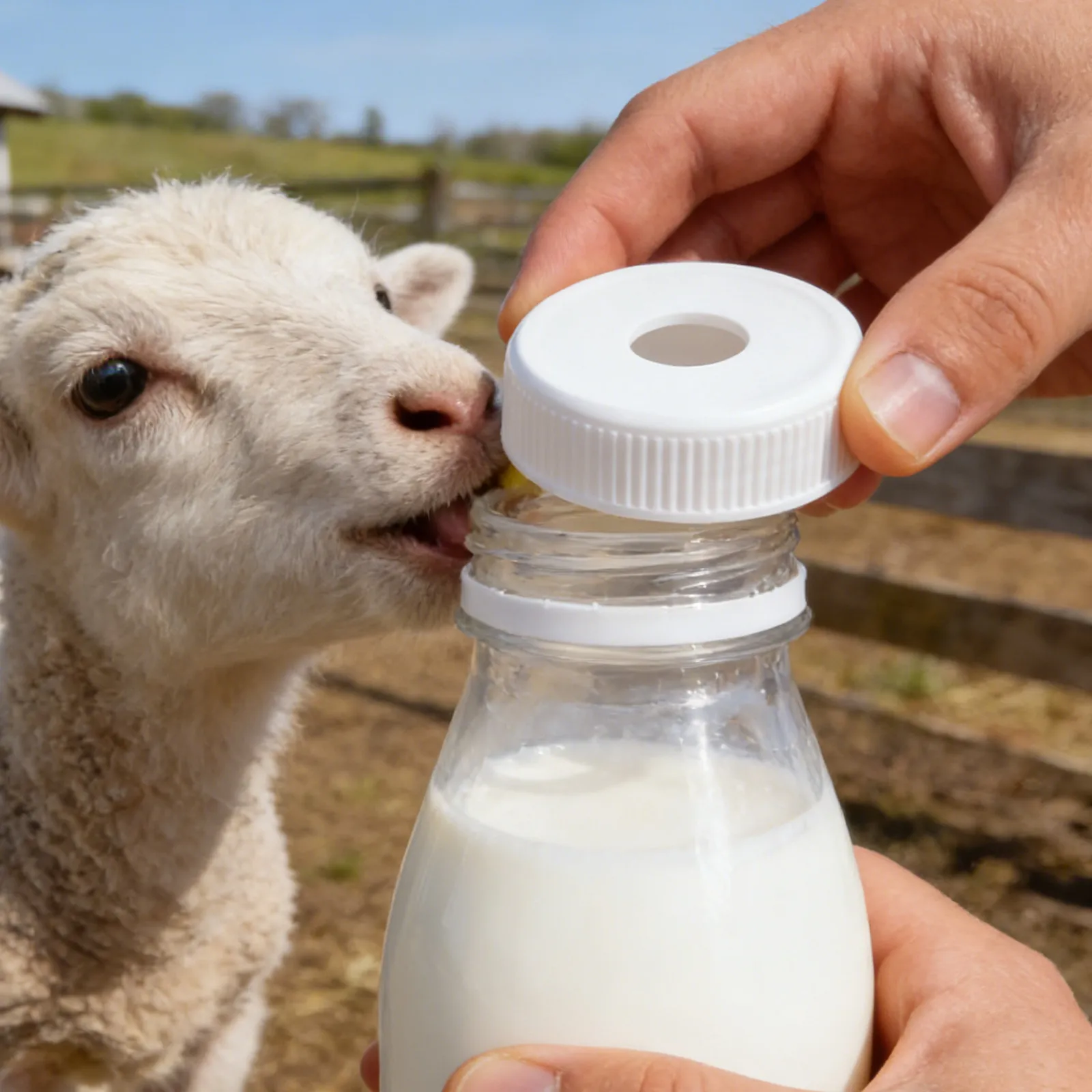 20Pcs Calf Bottle Cap Reusable Washable Non- Bottle Feeding Lid for Farm Home Animal Husbandry Calf Nursing
20Pcs Calf Bottle Cap Reusable Washable Non- Bottle Feeding Lid for Farm Home Animal Husbandry Calf Nursing