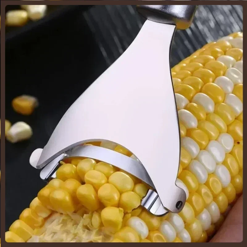 Stainless Steel Corn Peeler Serrated Corn Stripper Peelers Cob Shaver Planer Thresher Cutter Kitchen Fruit Vegetable Gadget Tool
Stainless Steel Corn Peeler Serrated Corn Stripper Peelers Cob Shaver Planer Thresher Cutter Kitchen Fruit Vegetable Gadget Tool