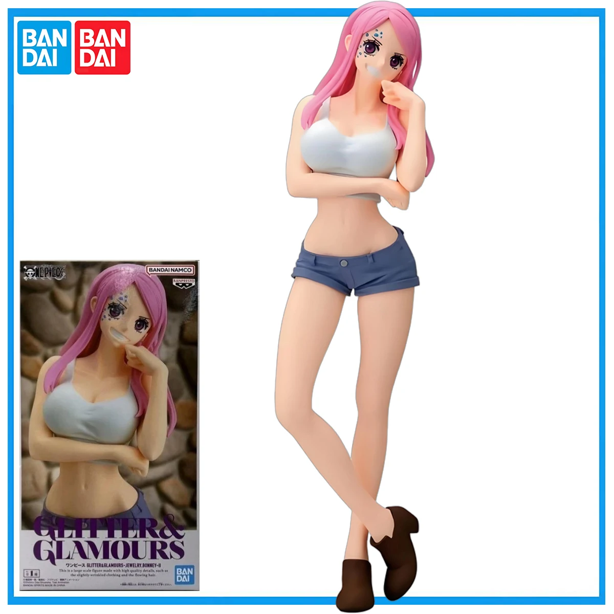 Original BANDAI BANPRESTO One Piece In Stock GLITTER&GLAMOURS-JEWELRY.BONNEY Anime Model Collection Toys Gifts
Original BANDAI BANPRESTO One Piece In Stock GLITTER&GLAMOURS-JEWELRY.BONNEY Anime Model Collection Toys Gifts