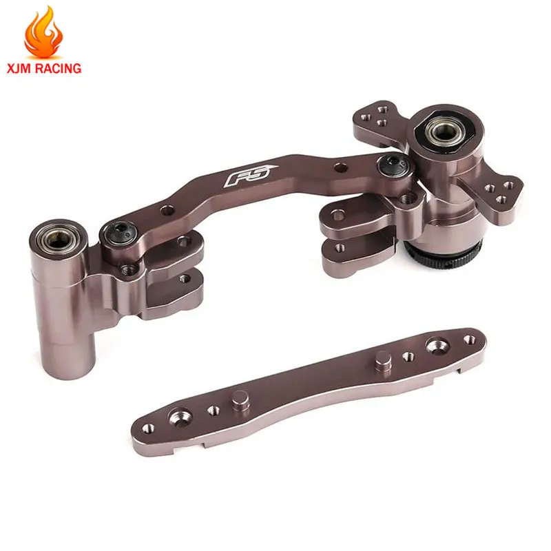 CNC Aluminum Alloy Steering Combination Upgrade Kit for 1/5 Scale ROFUN ROFUN F5 MCD RR5 Truck Rc Car Racing Toys Parts
CNC Aluminum Alloy Steering Combination Upgrade Kit for 1/5 Scale ROFUN ROFUN F5 MCD RR5 Truck Rc Car Racing Toys Parts