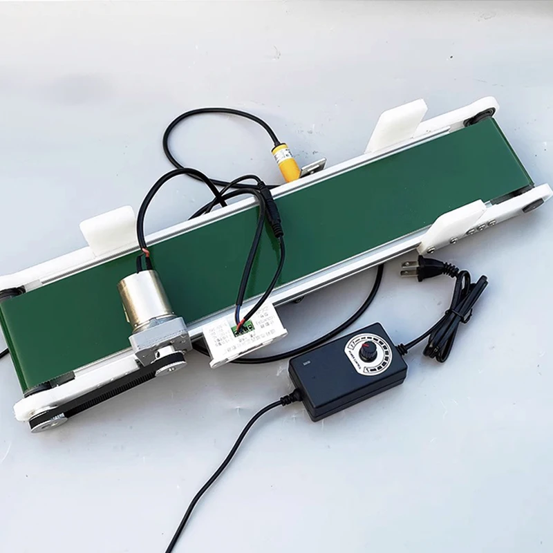 Маленькая настольная конвейерная лента с фотоэлектрическим счетчиком, мини-конвейер производственной линии, устройство для эксперимента с автоматической трением
Маленькая настольная конвейерная лента с фотоэлектрическим счетчиком, мини-конвейер производственной линии, устройство для эксперимента с автоматической трением