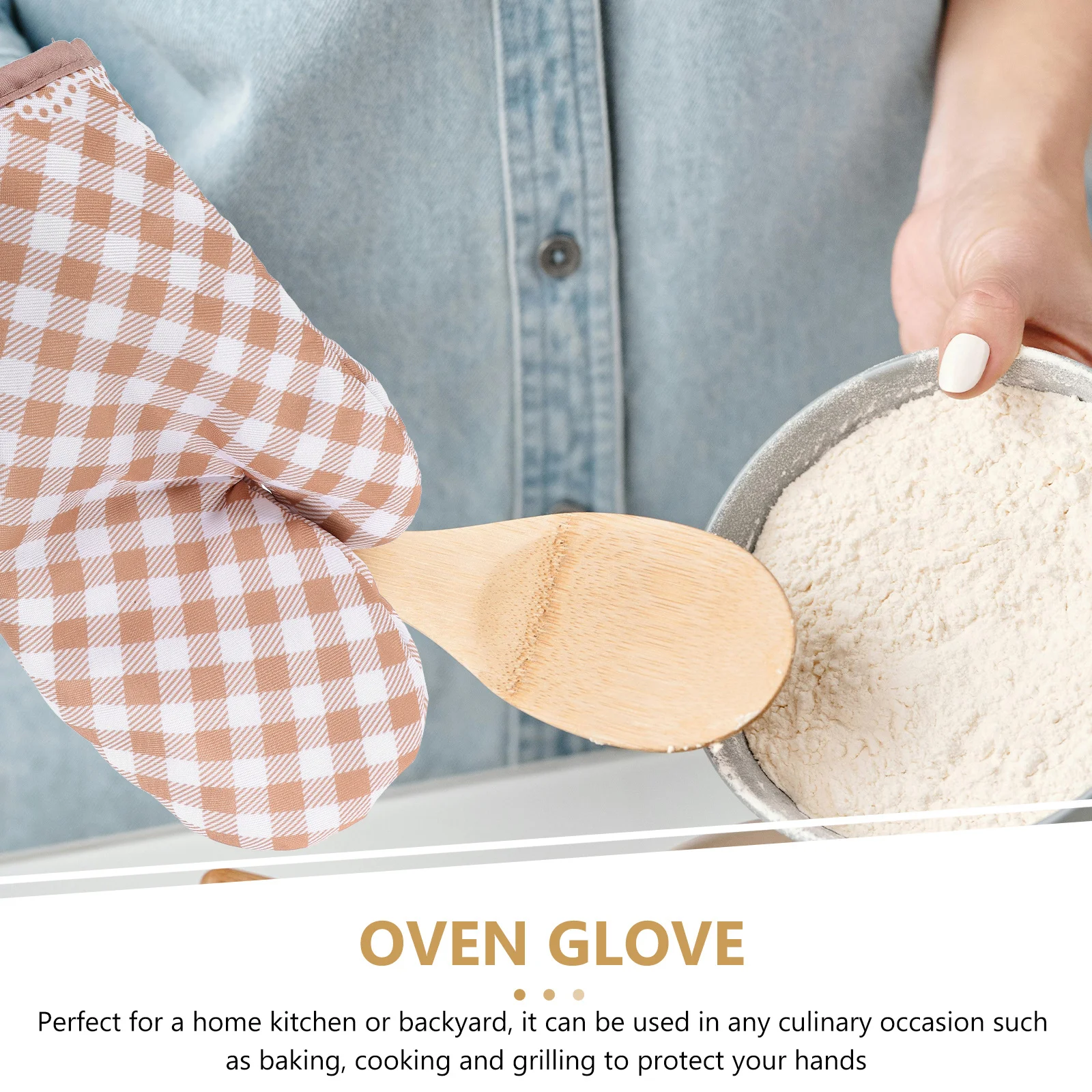 Oven Mitts Heat Insulated Gloves Baking Mitten Plaid Design Kitchen Essentials High Temperature Protection Oven Mitts
Oven Mitts Heat Insulated Gloves Baking Mitten Plaid Design Kitchen Essentials High Temperature Protection Oven Mitts
