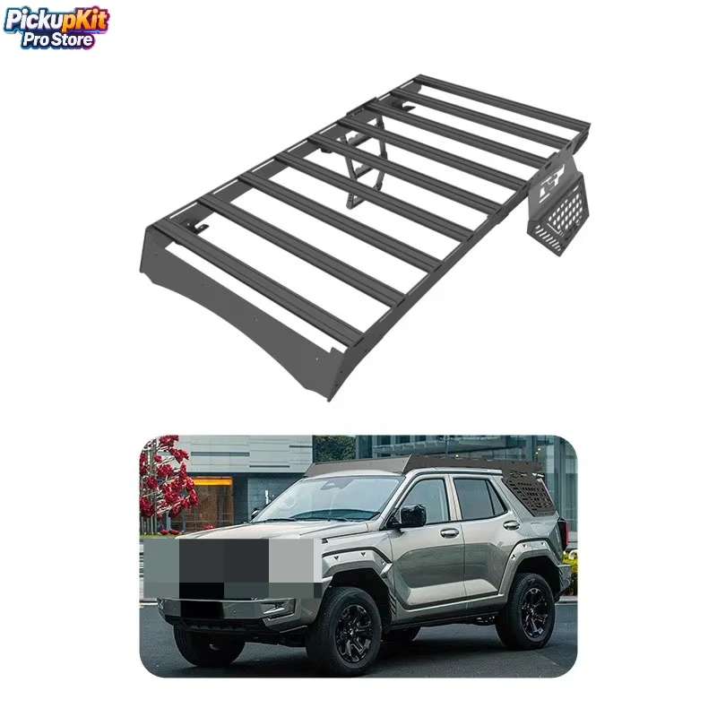 Сверхмощный алюминиевый багажник для багажной корзины на крыше для даховой платформы 400 4x4
Сверхмощный алюминиевый багажник для багажной корзины на крыше для даховой платформы 400 4x4