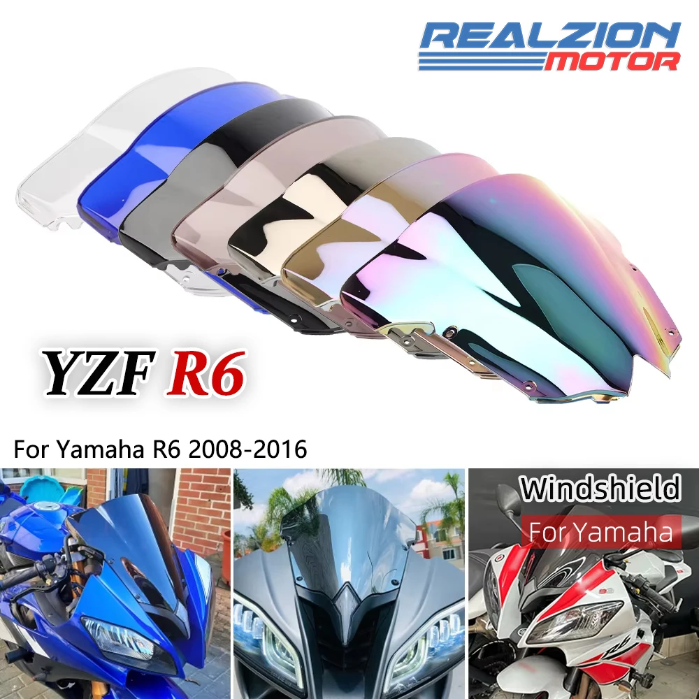 RZ YZF-R6 Windscreen Motorcycle Wind screen shield Deflector Windshield For Yamaha YZF R6 YZFR6 2008-2016 2015 2014
RZ YZF-R6 Windscreen Motorcycle Wind screen shield Deflector Windshield For Yamaha YZF R6 YZFR6 2008-2016 2015 2014