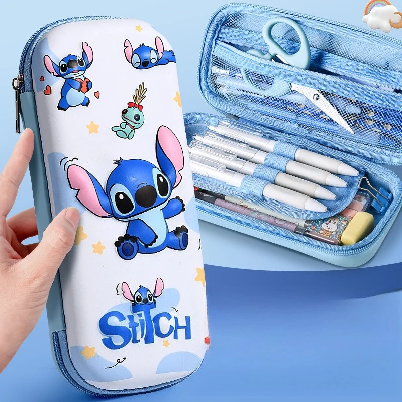 Large Capacity Stitch Pencil Case Cute Cartoon Lilo & Stitch Child Stationery Box Highly Attractive School Supplies Disney Gifts
Large Capacity Stitch Pencil Case Cute Cartoon Lilo & Stitch Child Stationery Box Highly Attractive School Supplies Disney Gifts