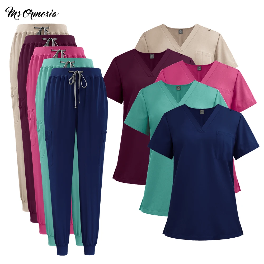 Dentist Overalls Medical Doctor Uniforms Dentistry Nursing Work Clothes Beauty Costume Scrubs Sets Clinical Workwear Tops Pants
Dentist Overalls Medical Doctor Uniforms Dentistry Nursing Work Clothes Beauty Costume Scrubs Sets Clinical Workwear Tops Pants